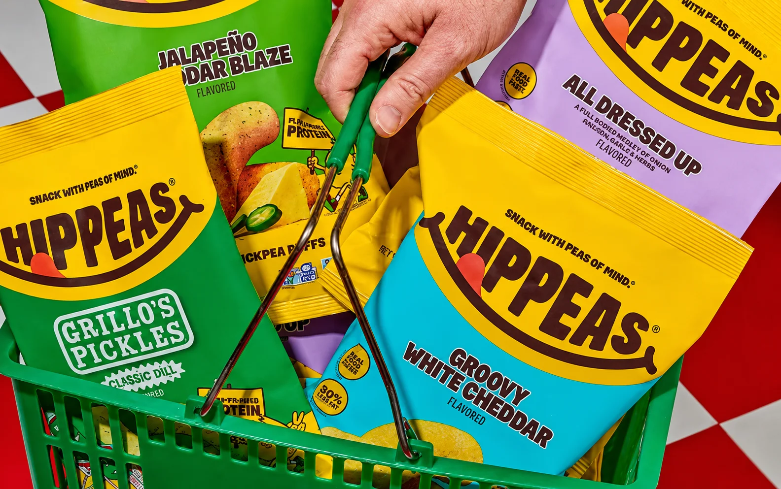 Hippeas chickpea puff snack packs
