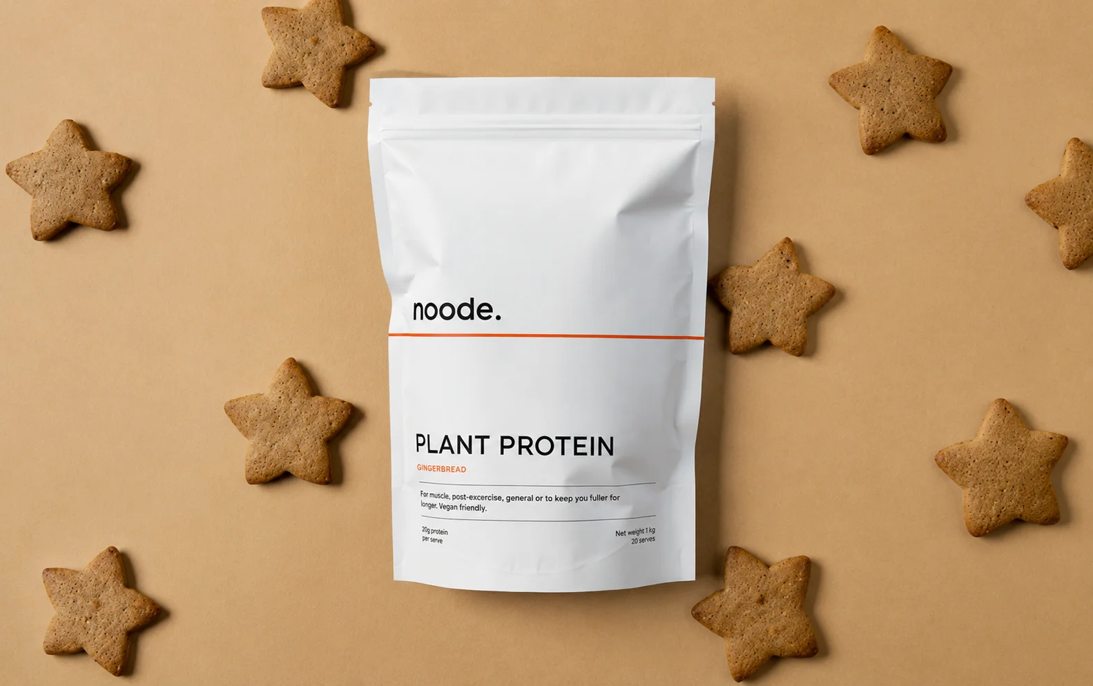 Noode 1 Noode plant-based protein pouch
